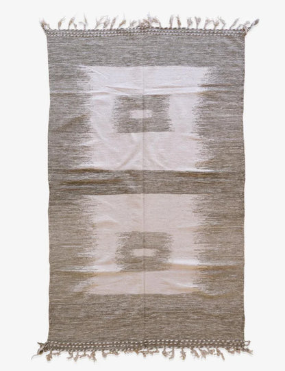 Modern Kilim Moroccan Rug 10.2 x 6.1 ft / 312 x 188 cm - Surcoma