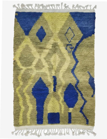 Handwoven Berber Wool Rug 8.5 x 5.2 ft / 260 x 160 cm