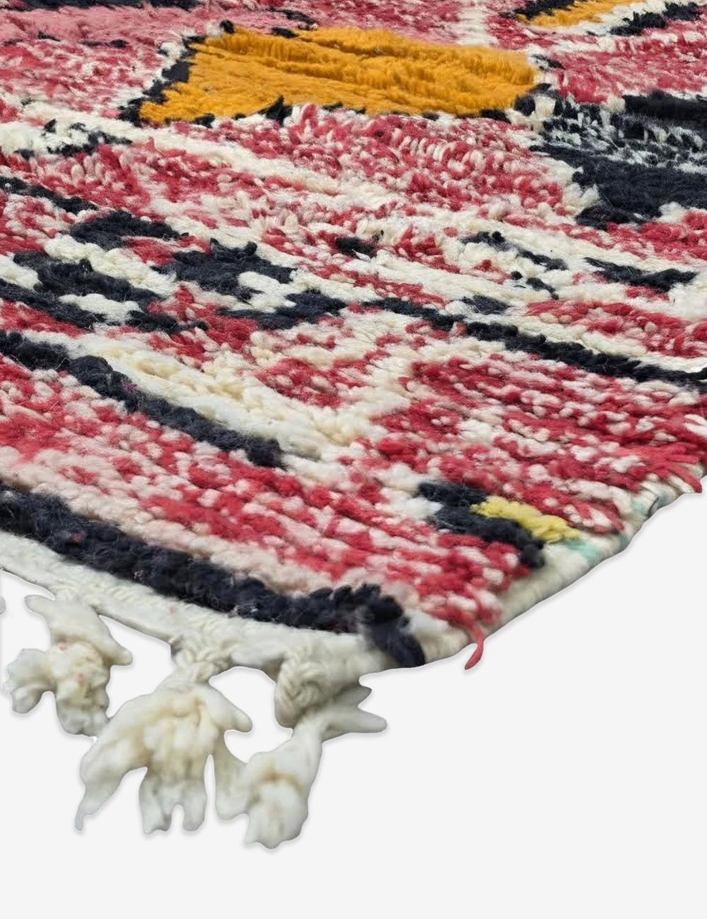 Authentic Handwoven Modern Wool Rug 9.4 x 5.8 ft / 288 x 177 cm