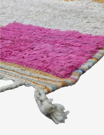 Sunset Handwoven Berber Wool Rug 9.4 x 6.6 ft / 286 x 202 cm