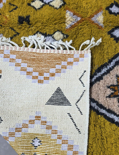 Tribal Moroccan Rug 9.9 x 8.3 ft / 303 x 253 cm