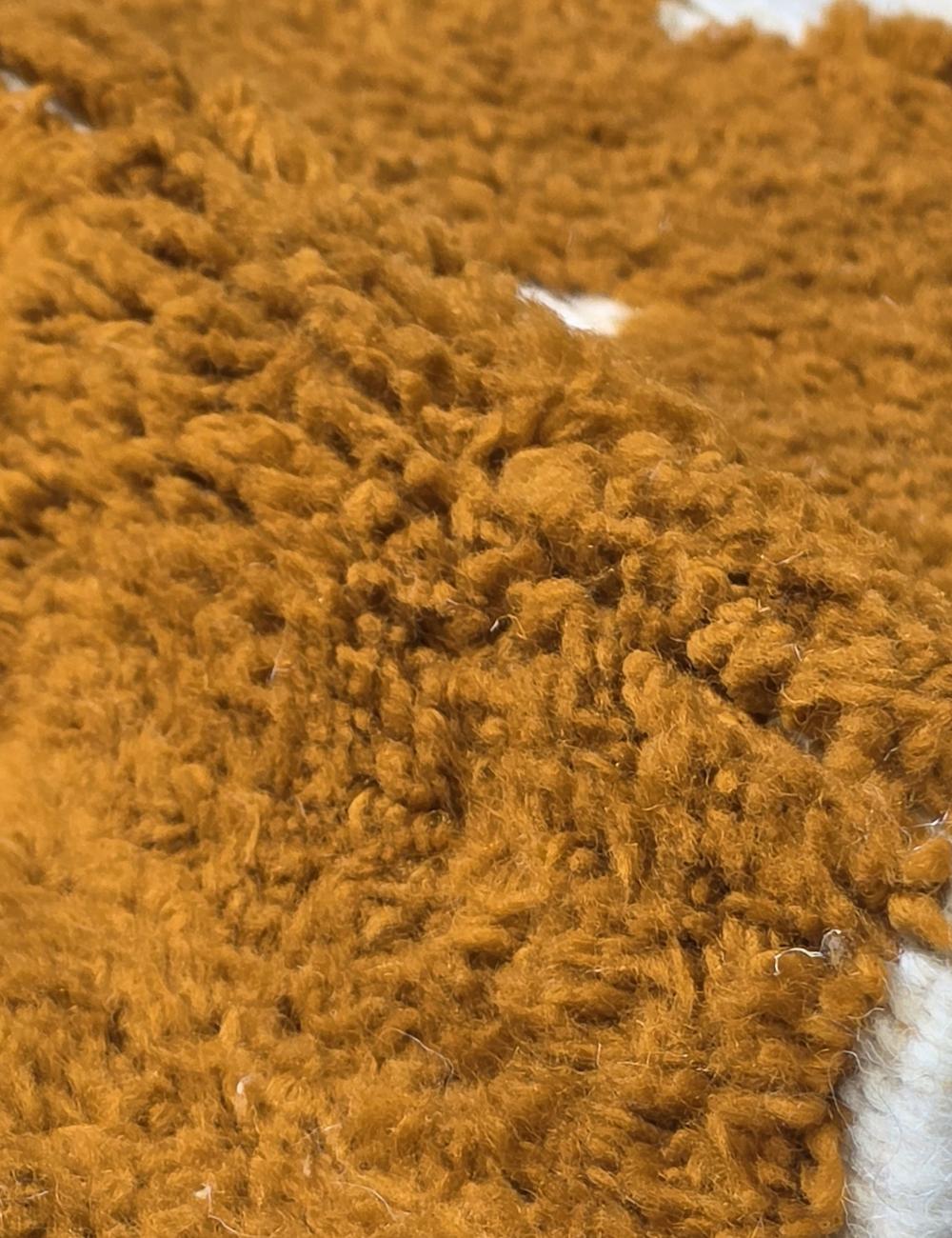 Mustard Moroccan Rug 9.8 x 8.2 ft / 300 x 250 cm