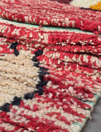 Authentic Handwoven Modern Wool Rug 9.4 x 5.8 ft / 288 x 177 cm