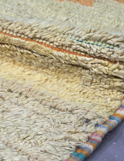 Sunset Handwoven Berber Wool Rug 9.4 x 6.6 ft / 286 x 202 cm