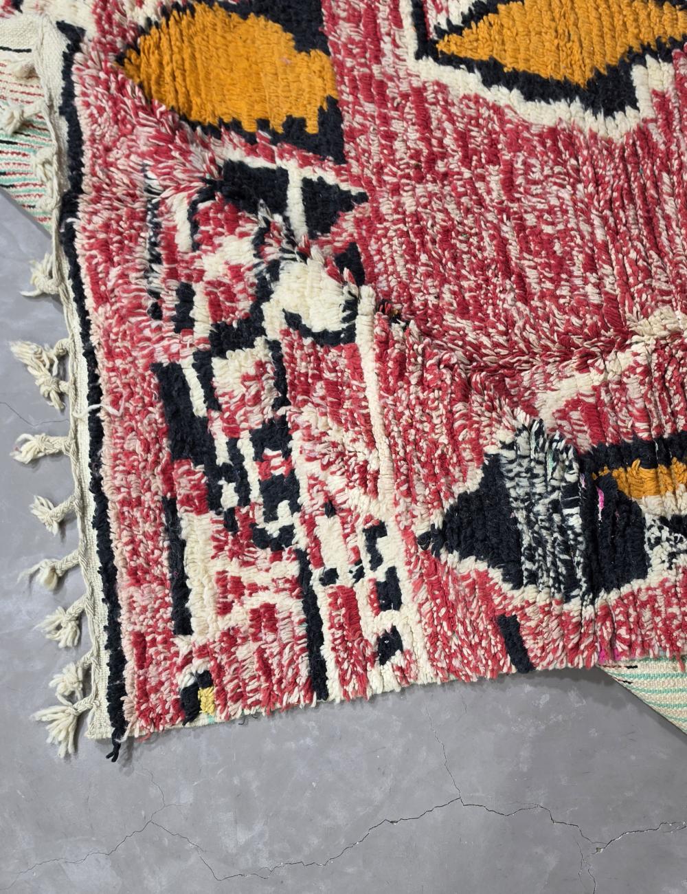 Authentic Handwoven Modern Wool Rug 9.4 x 5.8 ft / 288 x 177 cm