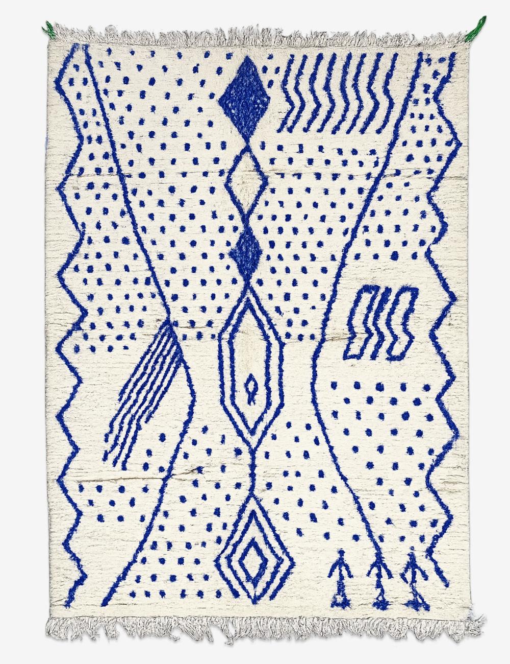 Handmade Moroccan Berber Wool Rug