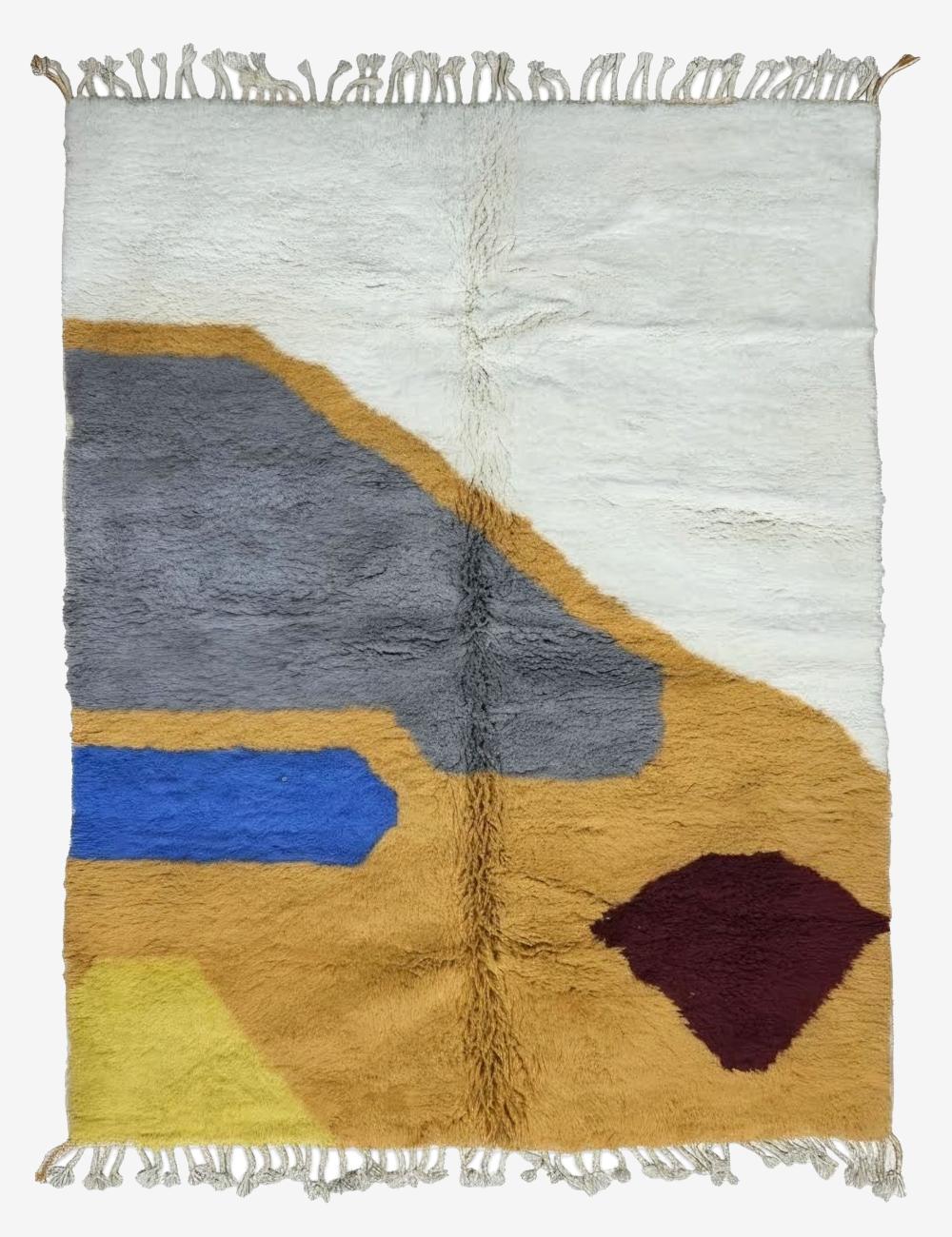 Moroccan Wool Rug 8.3 x 6.4 ft / 254 x 196 cm