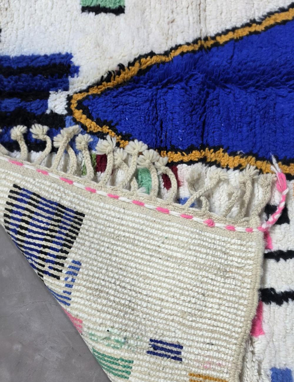 Moroccan Berber Wool Carpet 9.1 x 6.5 ft / 278 x 200 cm