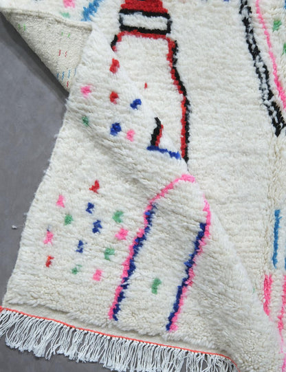Modern Neon Azilal Rug 8.2 x 4.7 ft / 250 x 145 cm
