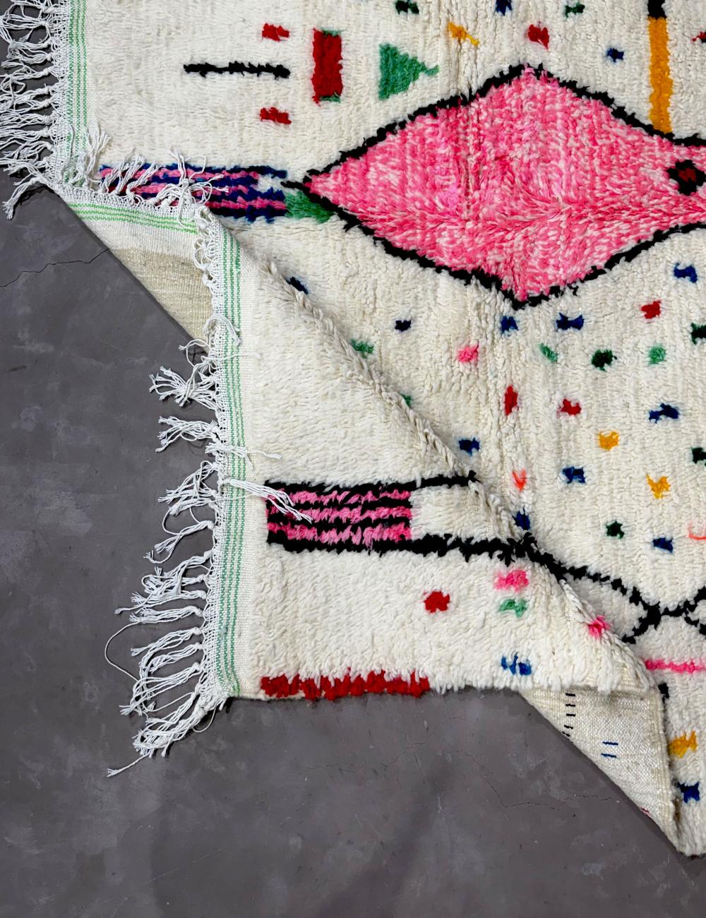 Moroccan Neon Azilal Rug 9.8 x 6.2 ft / 300 x 190 cm