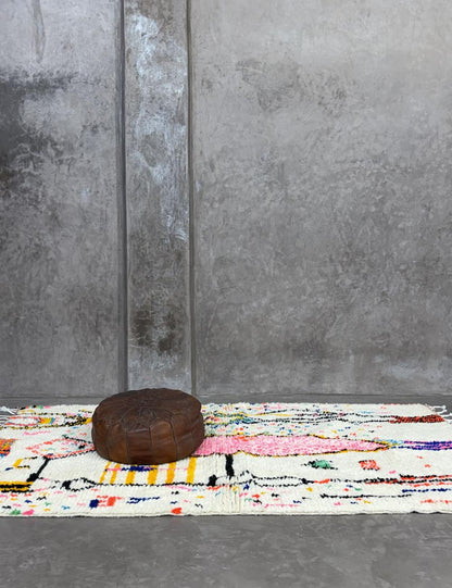 Modern Playful Azilal Rug 8.3 x 5.2 ft / 254 x 160 cm
