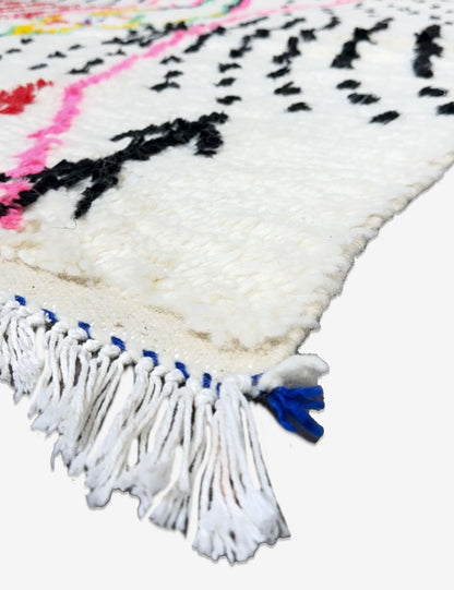 Handmade Berber Azilal Rug 9.8 x 6.2 ft / 300 x 190 cm