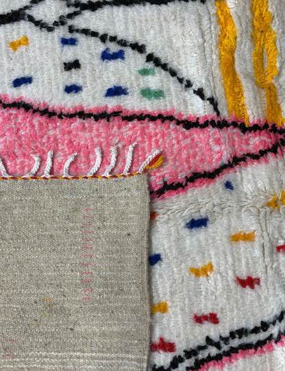 Handmade Berber Azilal Rug 9.8 x 6.2 ft / 300 x 190 cm