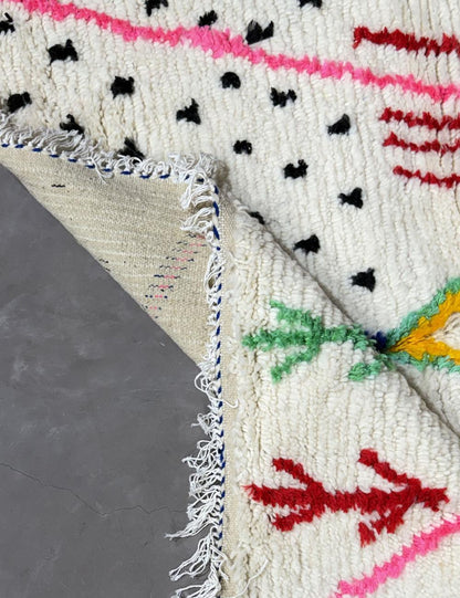 Handmade Berber Azilal Rug 9.8 x 6.2 ft / 300 x 190 cm