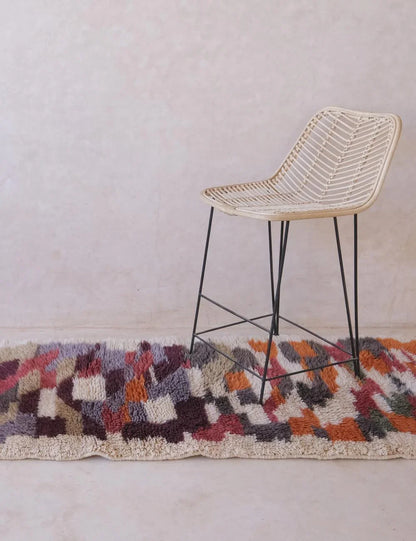 Shaggy Beni Mrirt Runner Rug 10 x 2.6 ft / 306 x 80 cm - Surcoma