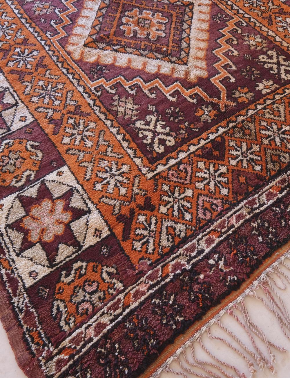 Moroccan Arabia Wool Rug 9.3 x 6.8 ft / 283 x 210 cm - Surcoma