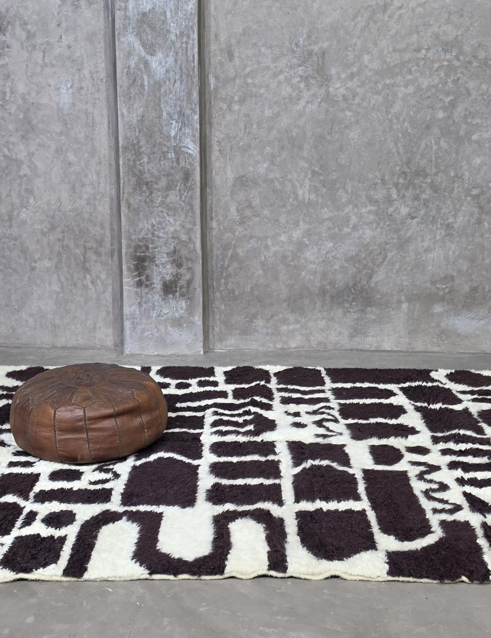 Moroccan Area Rug 9.2 x 6.4 ft / 280 x 195 cm