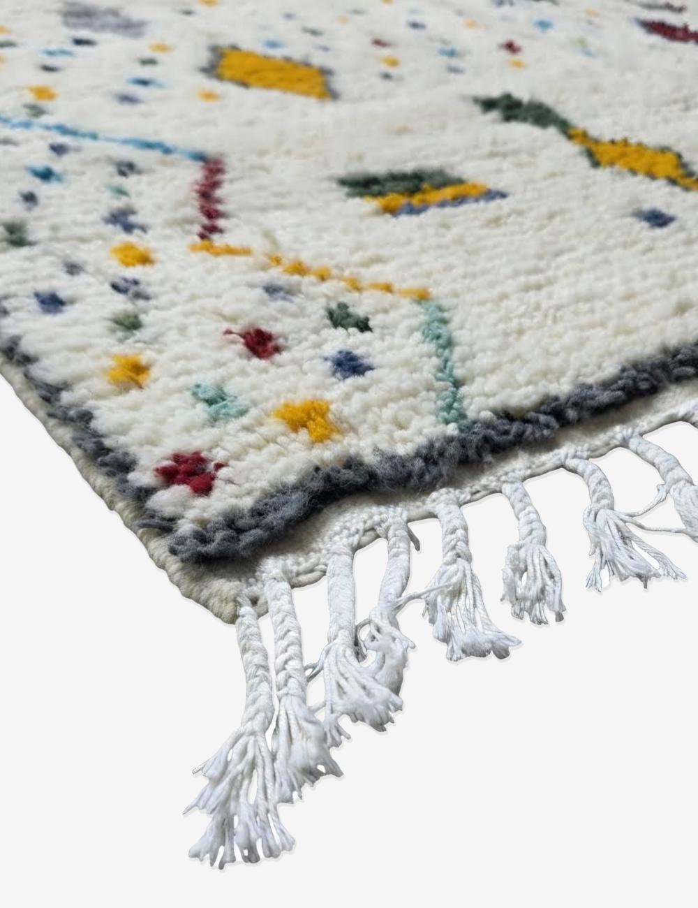 Moroccan Artisan Azilal Rug 7.2 x 6.2 ft / 219 x 189 cm