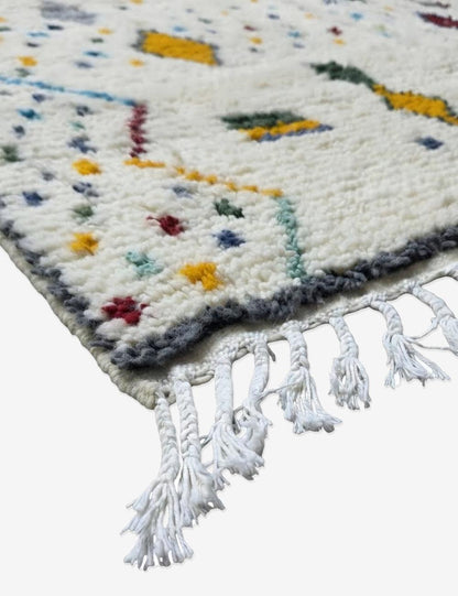 Moroccan Artisan Azilal Rug 7.2 x 6.2 ft / 219 x 189 cm