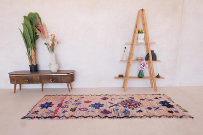 Handmade Wool Runner Rug 5.7 x 3.2 ft / 175 x 100 cm - Surcoma