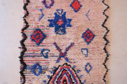 Handmade Wool Runner Rug 5.7 x 3.2 ft / 175 x 100 cm - Surcoma