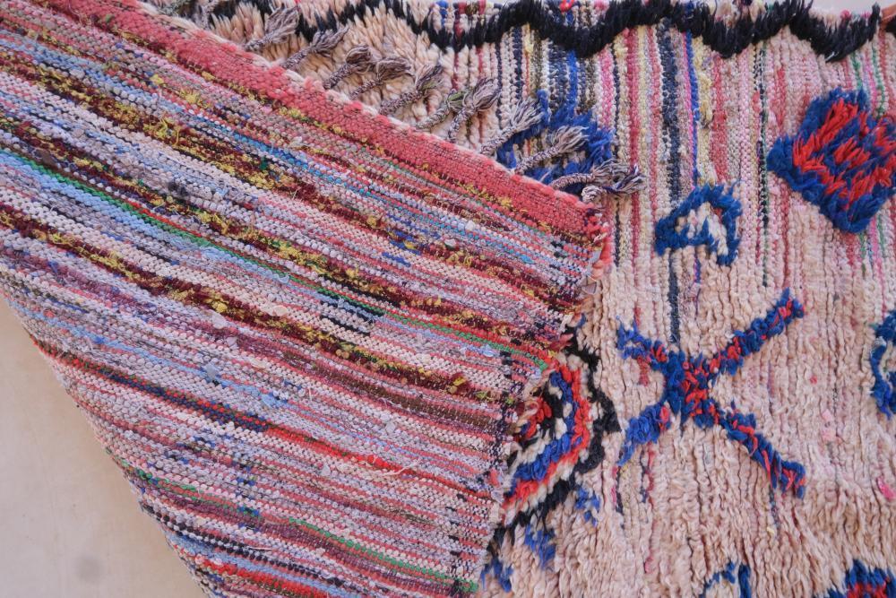 Handmade Tribal Runner Rug 5.7 x 3.2 ft / 175 x 100 cm - Surcoma