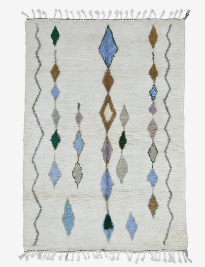 Moroccan Diamond Plush Rug 11.5 x 7.7 ft / 350 x 235 cm