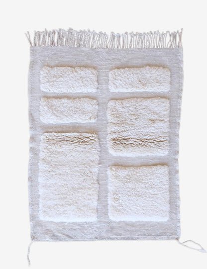Beni Mrirt Custom Moroccan Luxurious Wool Rug - Surcoma