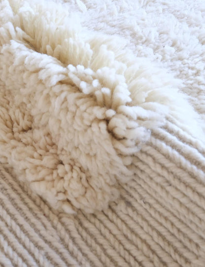 Beni Mrirt Custom Moroccan Luxurious Wool Rug - Surcoma