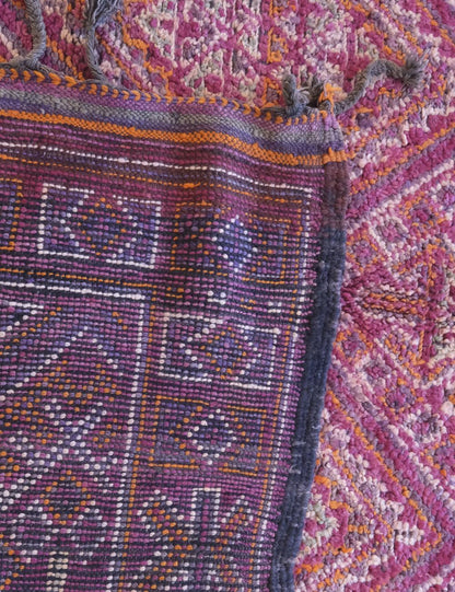 Moroccan Berry Pink Beni MGuild Rug 11.1 x 6.7 ft / 338 x 207 cm - Surcoma