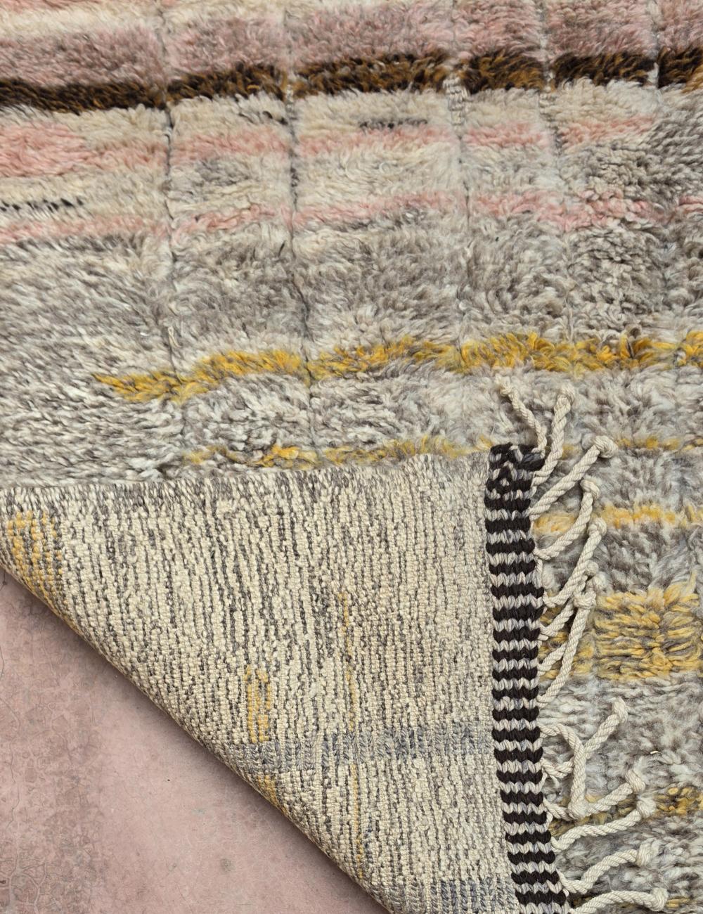 Sunset Abstract Beni Mrirt Rug 10.6 x 6.9 ft / 324 x 212 cm