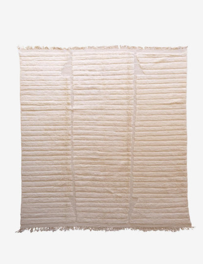 Moroccan Luxury Beni Mrirt Wool Rug 12.2 x 10.1 ft / 372 x 309 cm - Surcoma