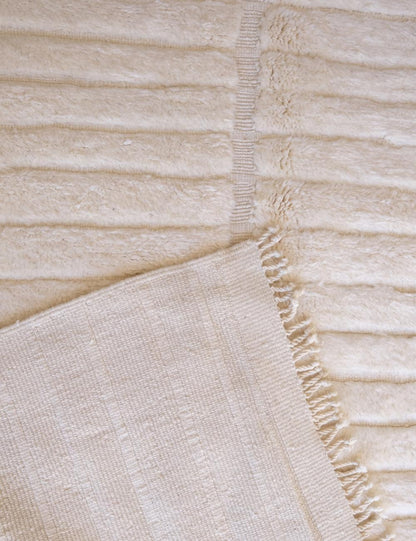 Moroccan Luxury Beni Mrirt Wool Rug 12.2 x 10.1 ft / 372 x 309 cm - Surcoma