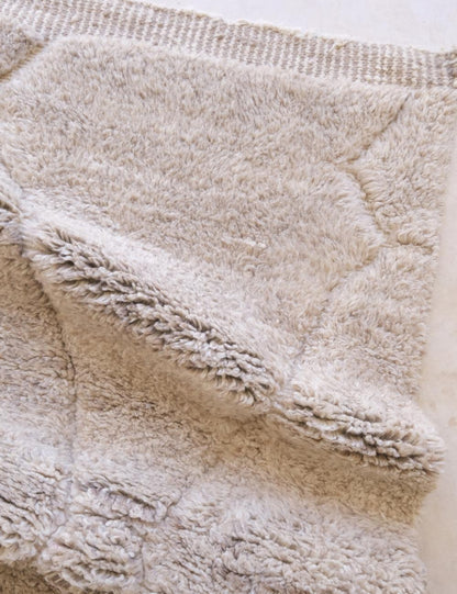 Moroccan Luxury Beni Mrirt Wool Rug 13.1 x 10.7 ft / 400 x 328 cm - Surcoma