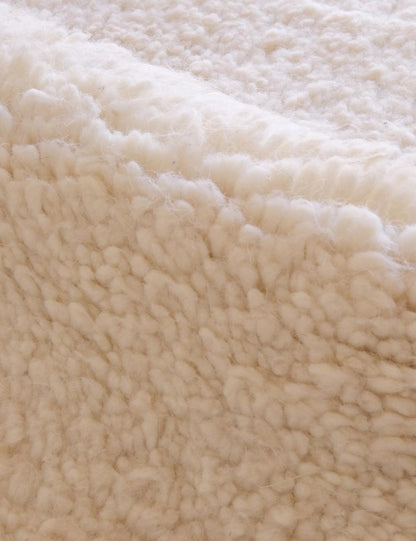 Custom White Diamond Moroccan Rug - Beni Ourain 12