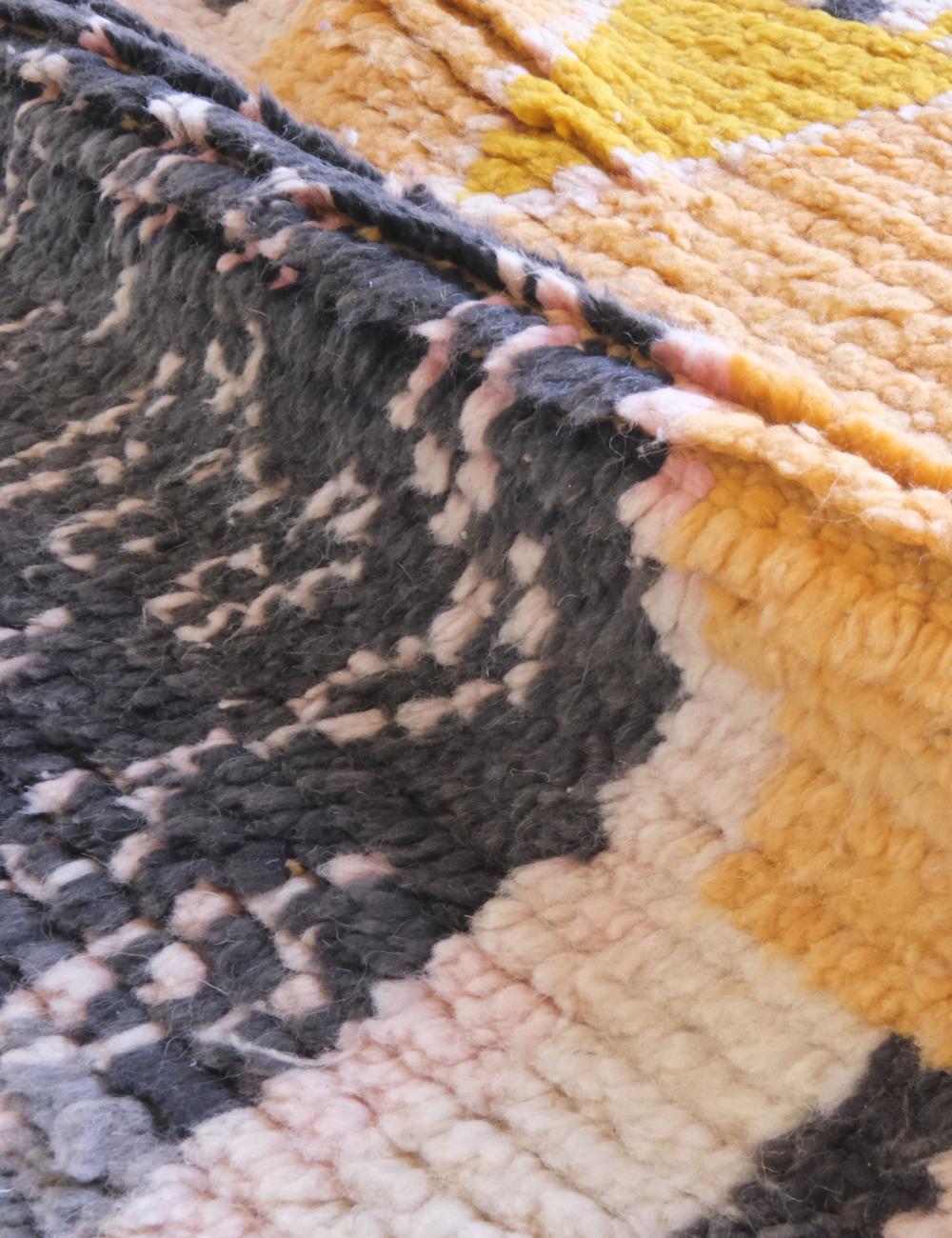 Moroccan Berber Runner Rug 12.5 x 2.4 ft / 382 x 74 cm