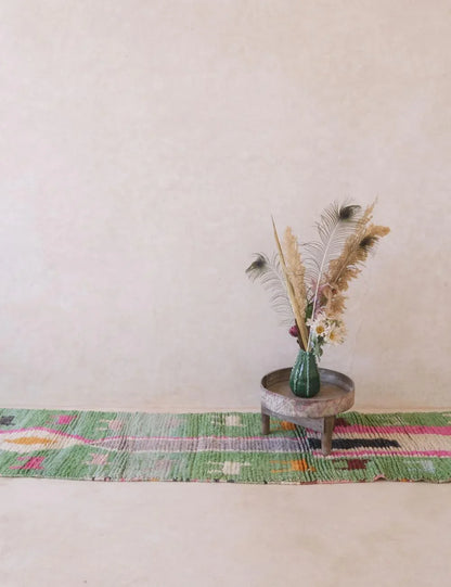 Moroccan Boho Hallway Rug 11.8 x 2.2 ft / 361 x 67 cm - Surcoma