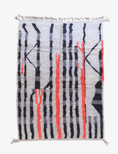 Modern Boujaad Wool Rug 11.9 x 7.9 ft / 363 x 243 cm - Surcoma