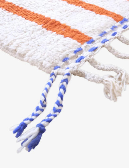 Modern Moroccan Wool Rug 7 x 6.1 ft / 212 x 187 cm - Surcoma