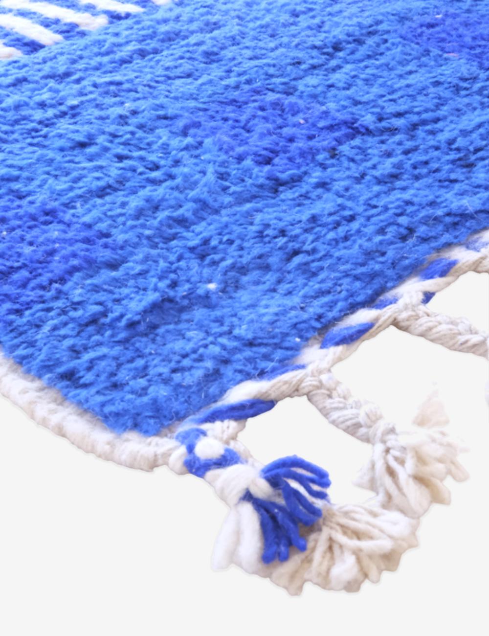 Moroccan Custom Artistic Area Rug - Echoes of love 40