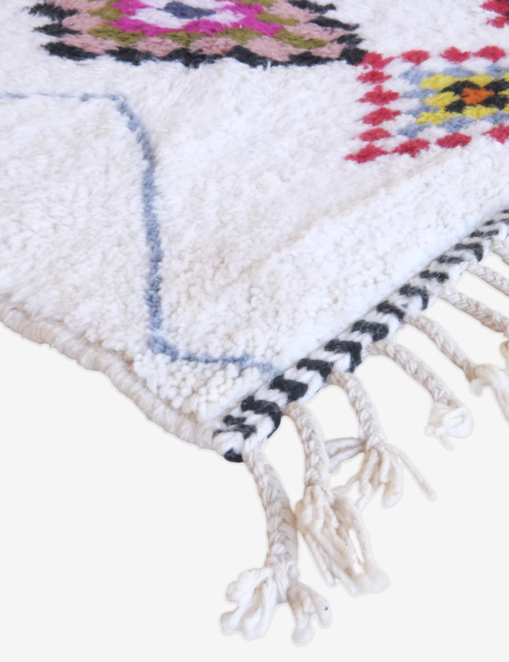 Colorful Berber Moroccan Rug - Echoes Of Love 23