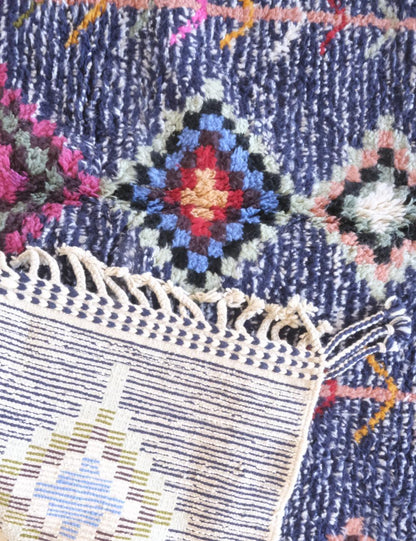 Moroccan Berber Wool Rug 8.9 x 7.4 ft / 270 x 227 cm - Surcoma