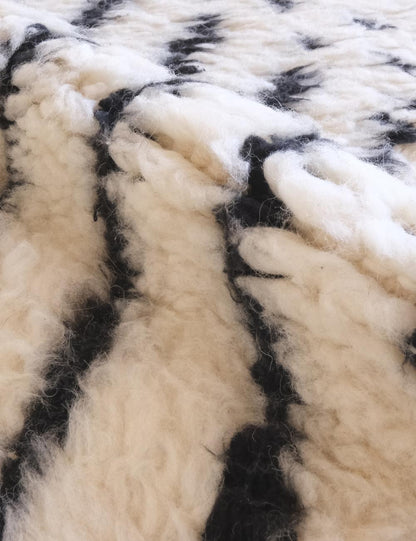 Moroccan Tribal Custom Sheep Wool Rug - Esmeralda 06