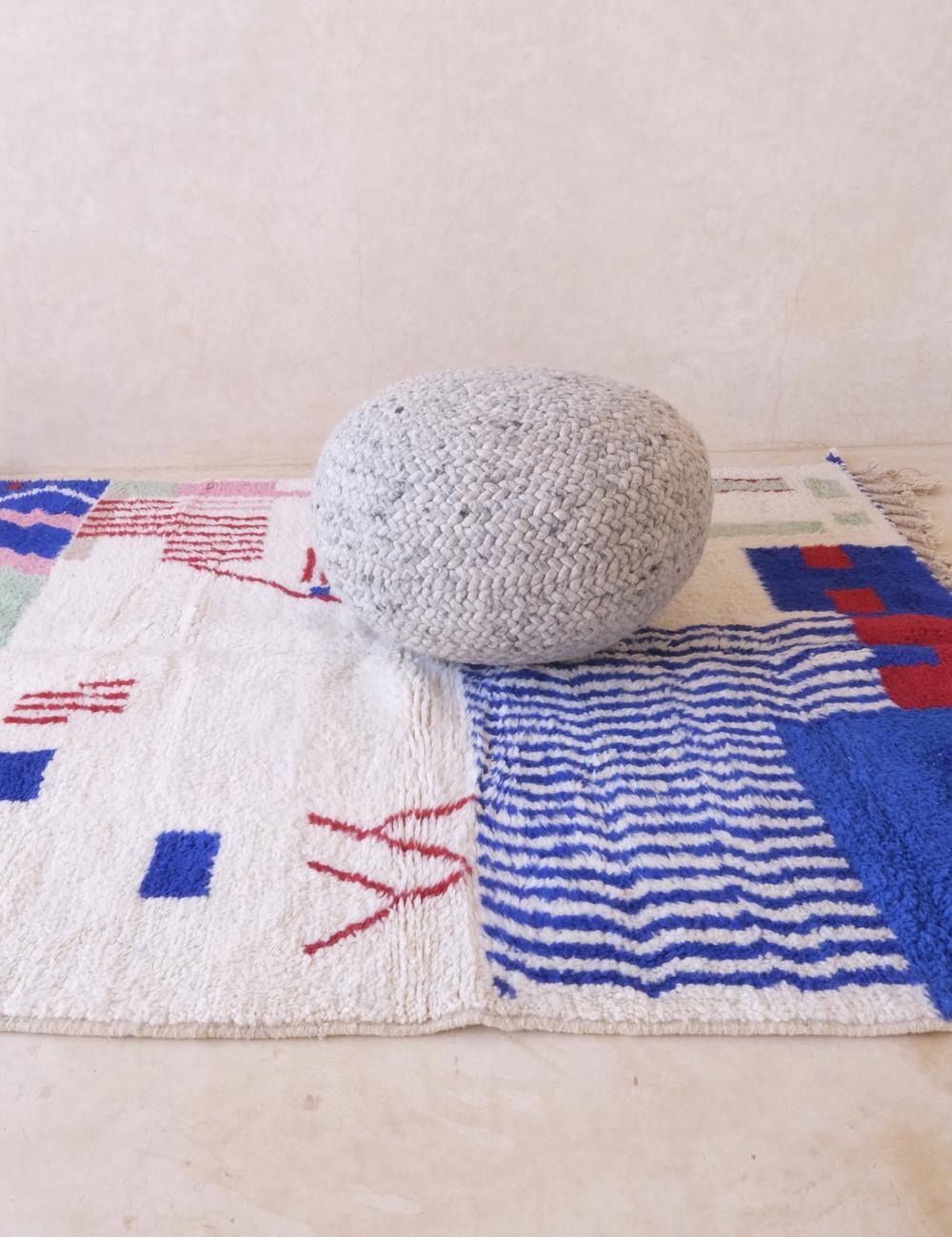 Moroccan Custom Artistic Area Rug - Echoes of love 40