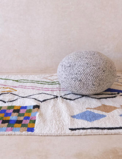 Moroccan Customized Contemporary Rug - Echoes of love 41