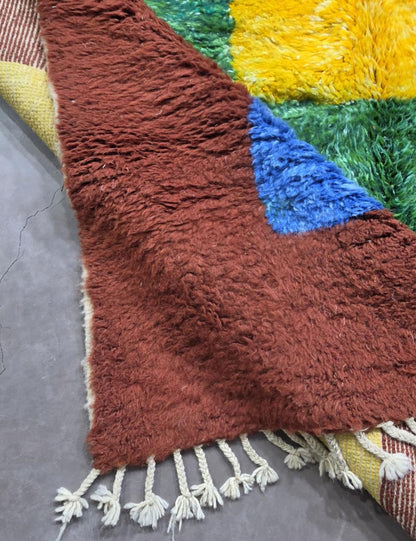 Multicolor Moroccan Rug 10.1 x 7.7 ft / 307 x 237 cm