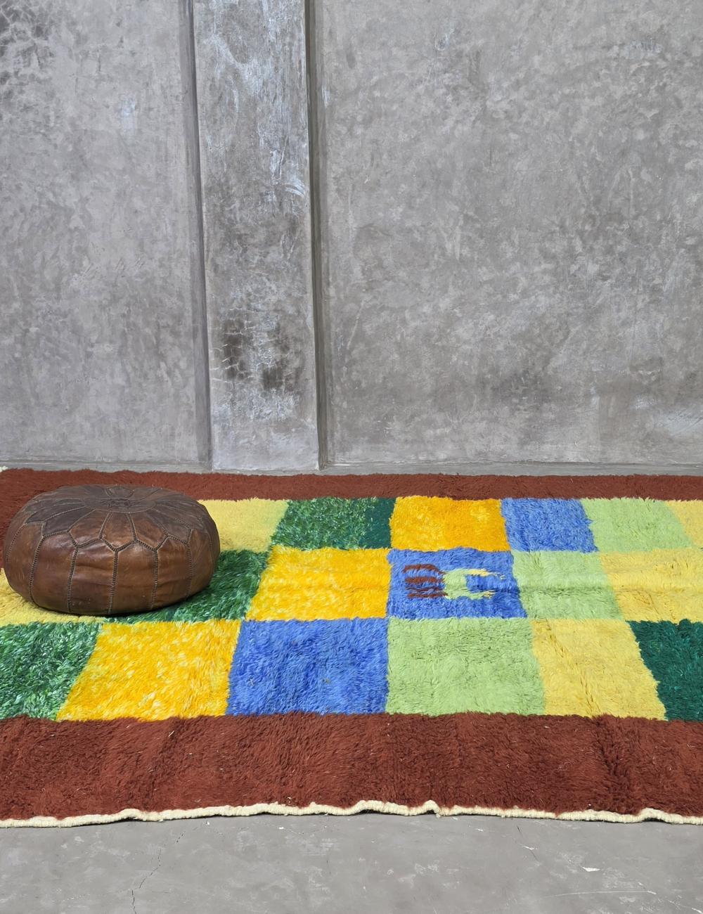 Multicolor Moroccan Rug 10.1 x 7.7 ft / 307 x 237 cm