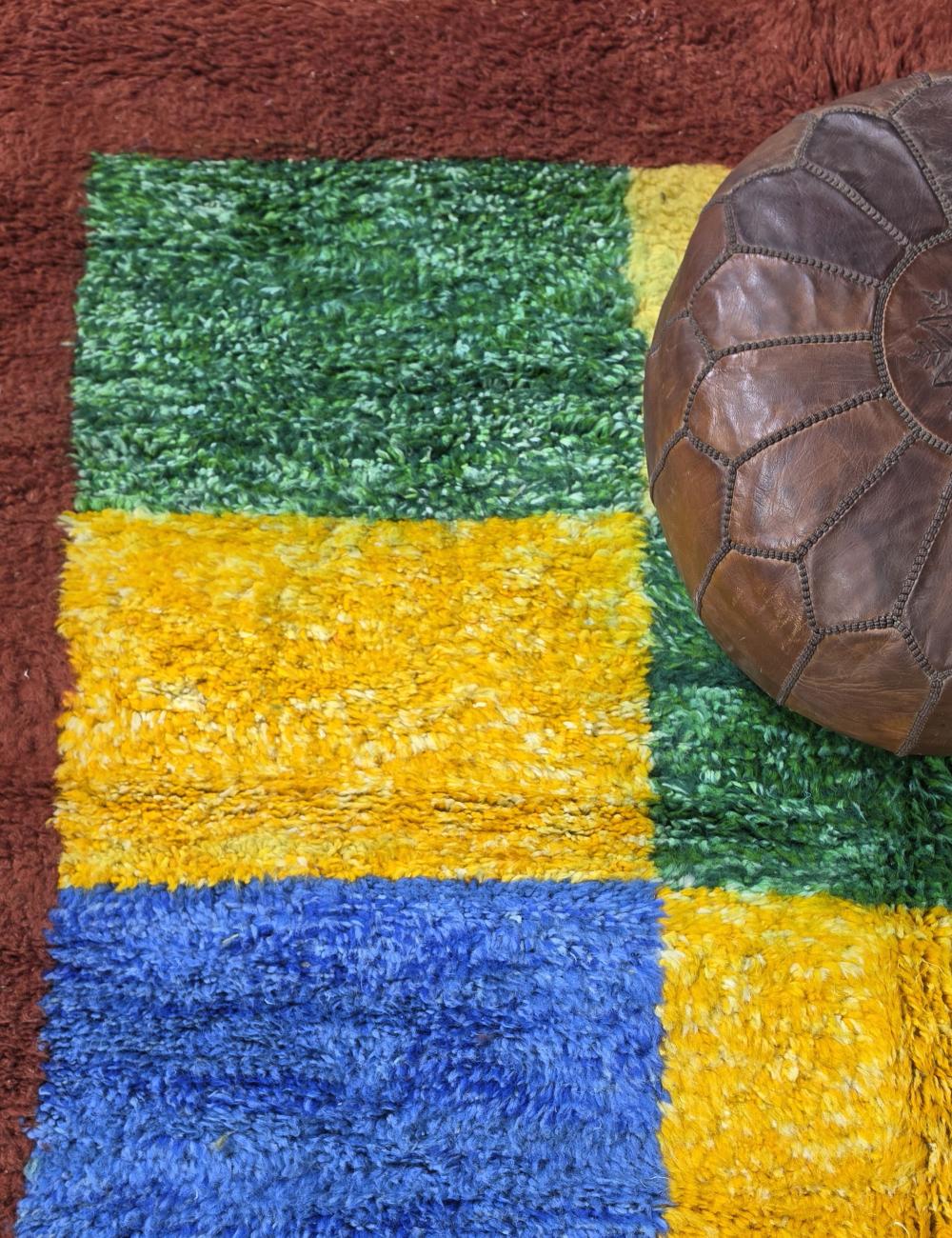 Multicolor Moroccan Rug 10.1 x 7.7 ft / 307 x 237 cm