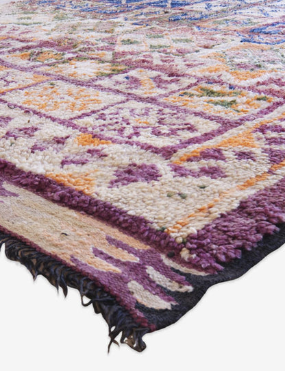 Moroccan Boujad Wool Rug 9.1 x 6 ft / 278 x 185 cm