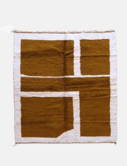 Moroccan Contemporary Wool Rug 8.7 x 7.4 ft / 266 x 228 cm - Surcoma